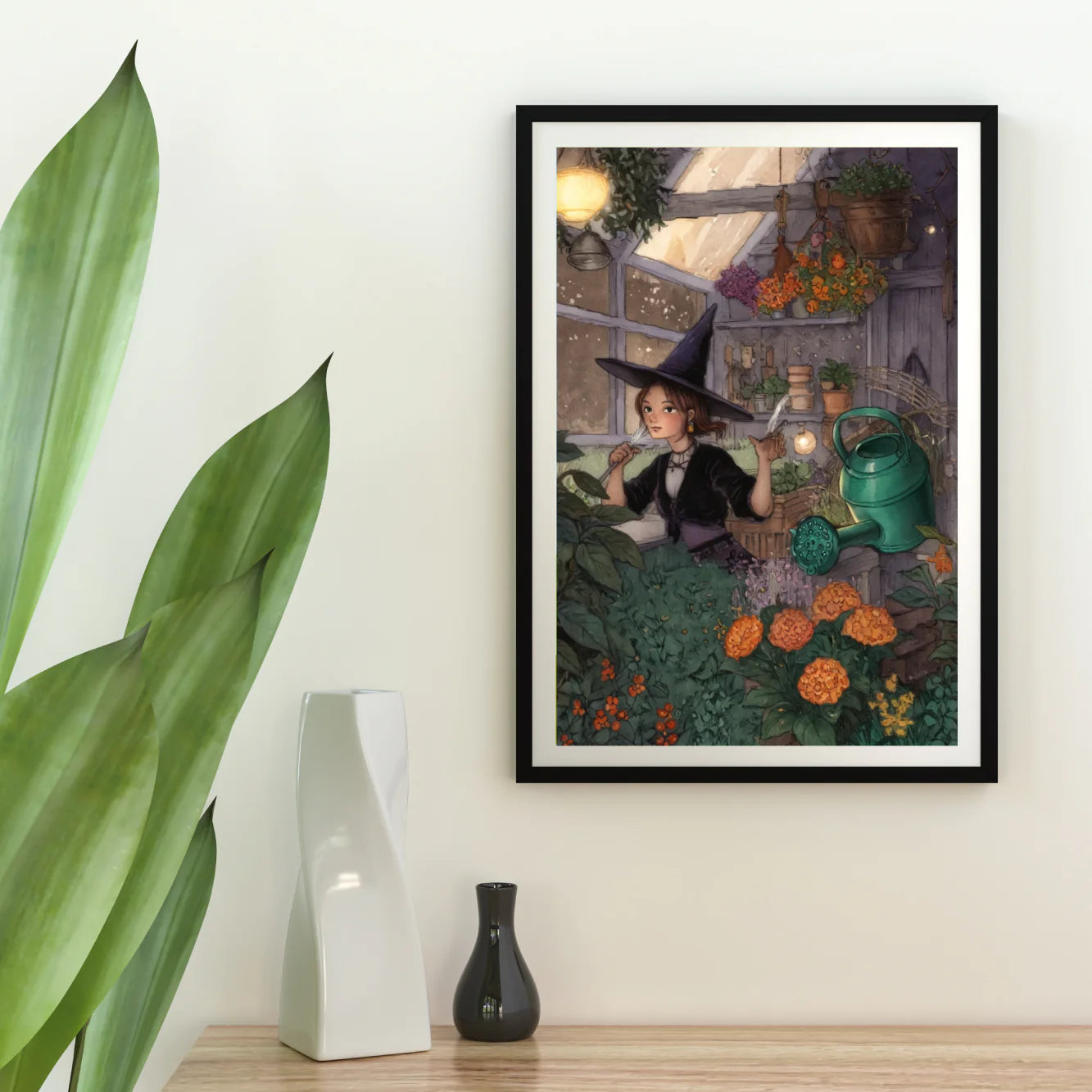 Diamond Painting - Czarownica w ogrodzie - SEOS Shop ®