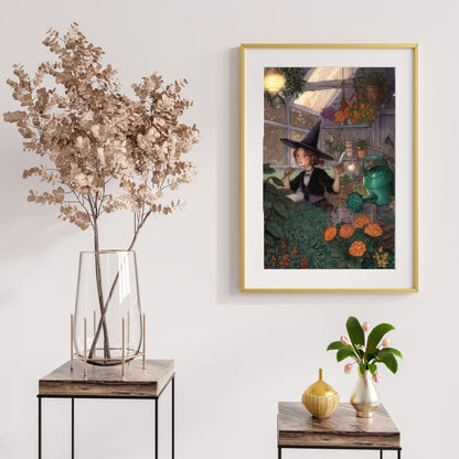Diamond Painting - Czarownica w ogrodzie - SEOS Shop ®