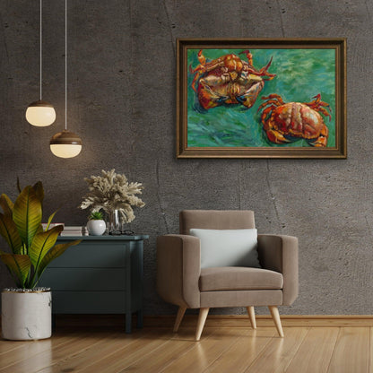 Diamond Painting - Dwa kraby