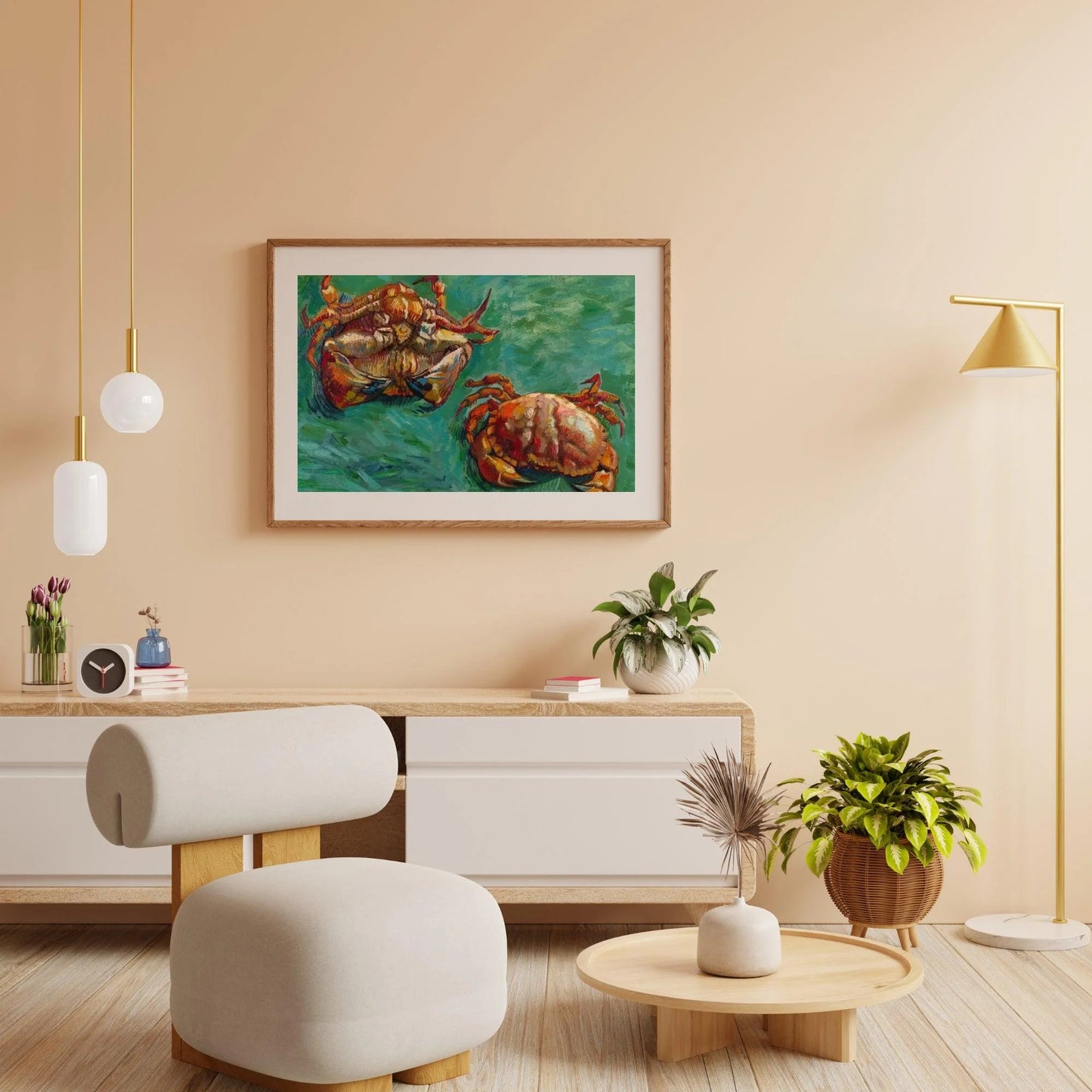 Diamond Painting - Dwa kraby