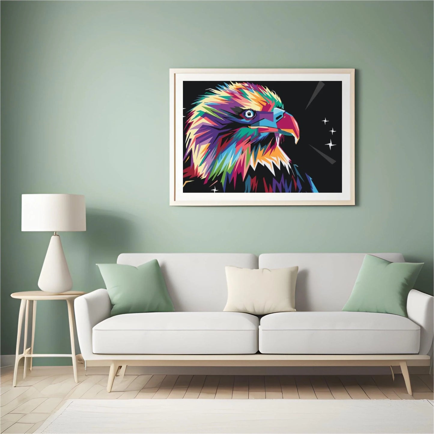 Diamond Painting - Wektorowa orlica - SEOS Shop ®