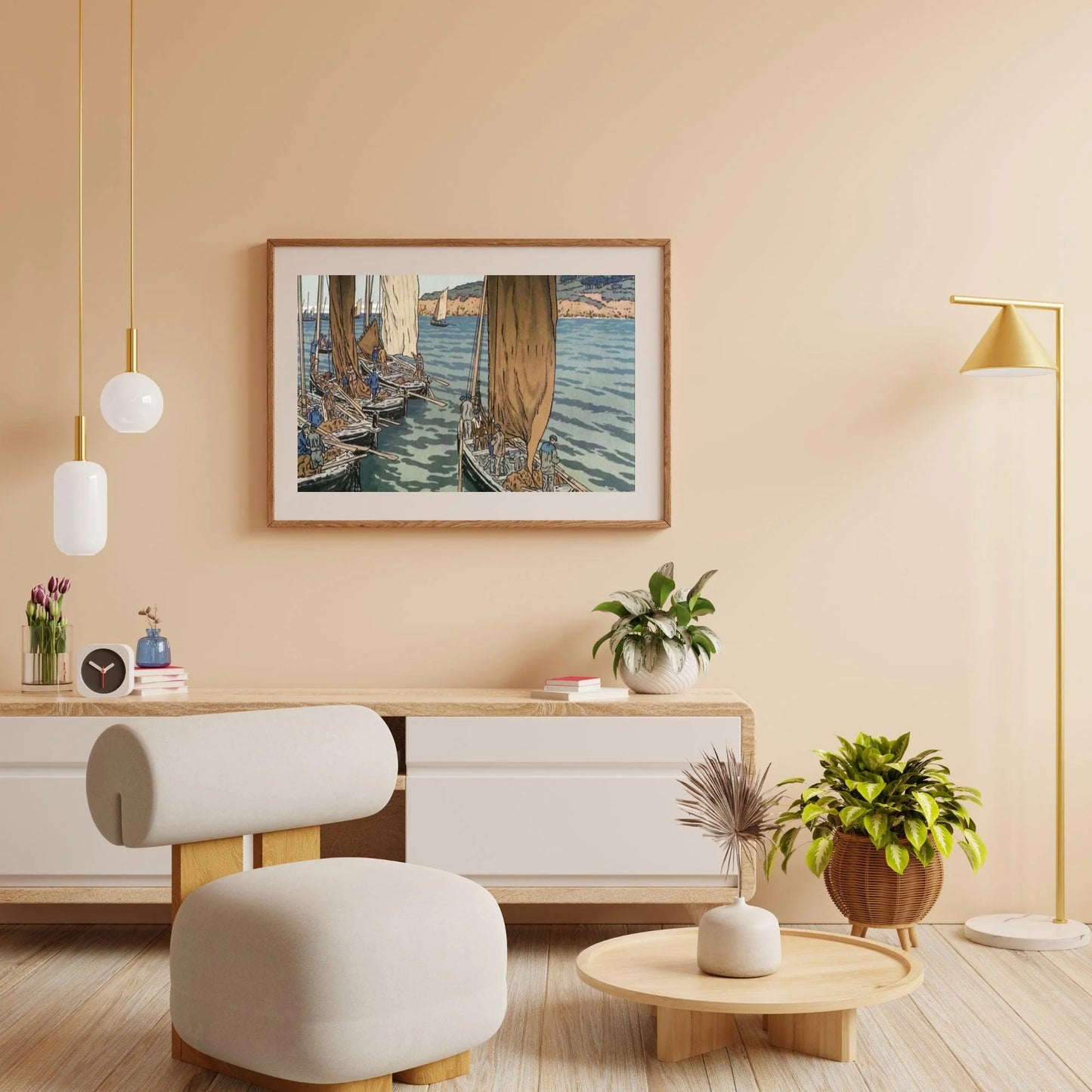 Diamond Painting - Odpłynięcie statków w Tréboul - SEOS Shop ®