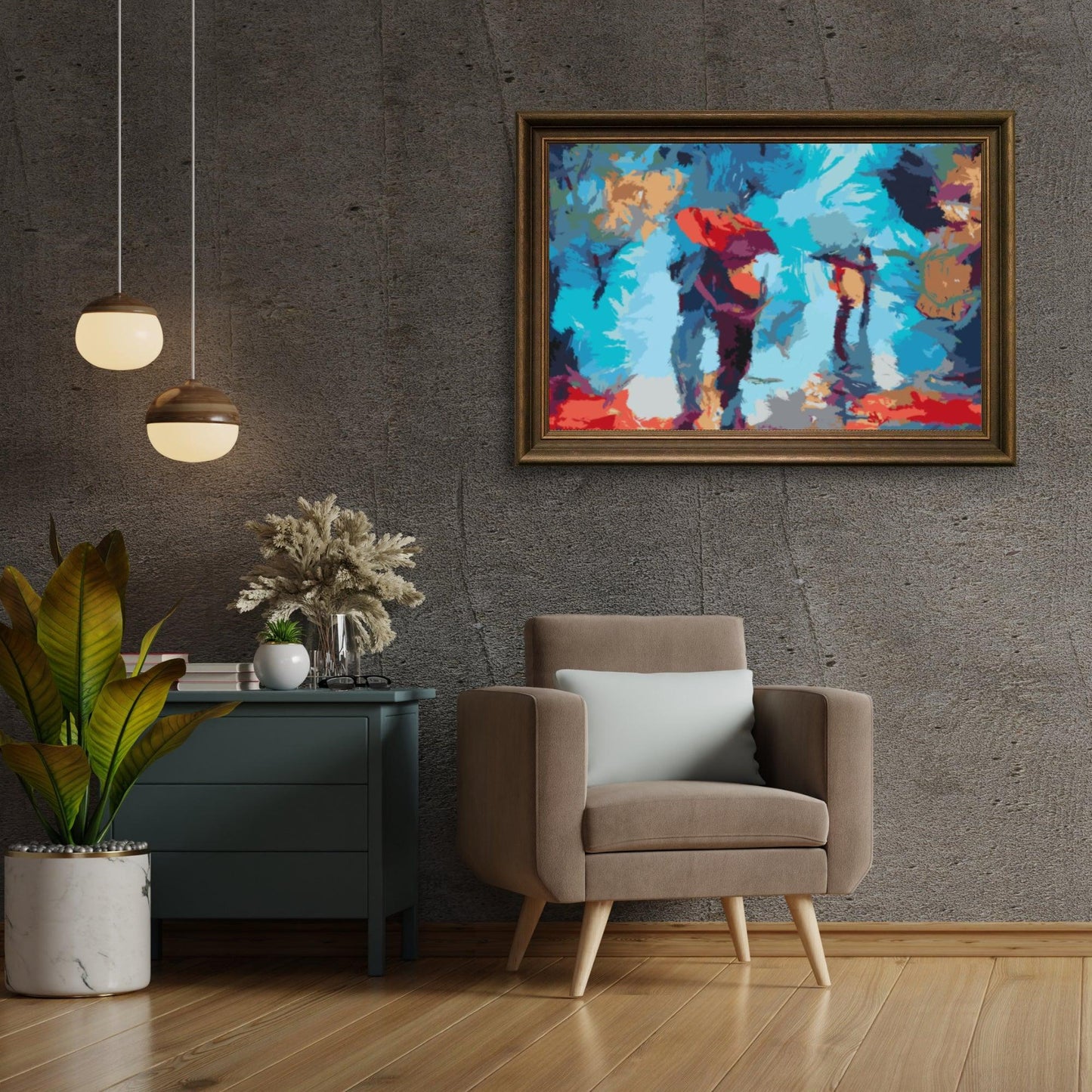 Diamond Painting - Spacer w deszczu - SEOS Shop ®