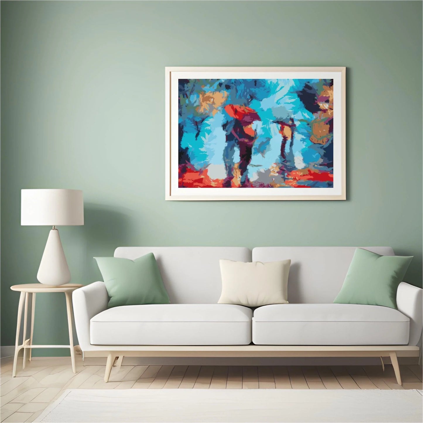 Diamond Painting - Spacer w deszczu - SEOS Shop ®