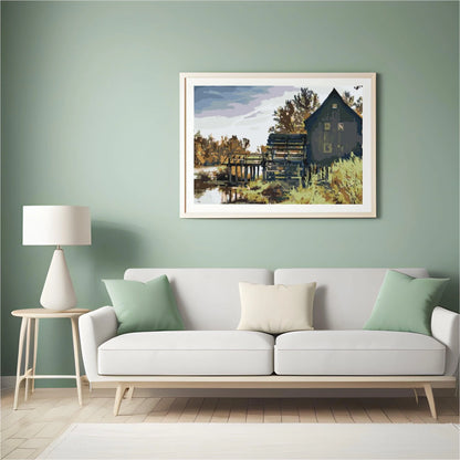 Diamond Painting - Wodne Młyny - SEOS Shop ®