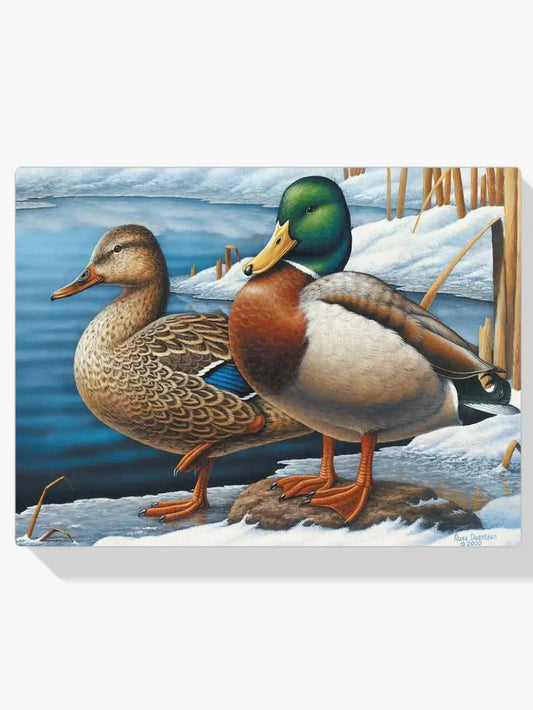Diamond Painting - Zimowi goście