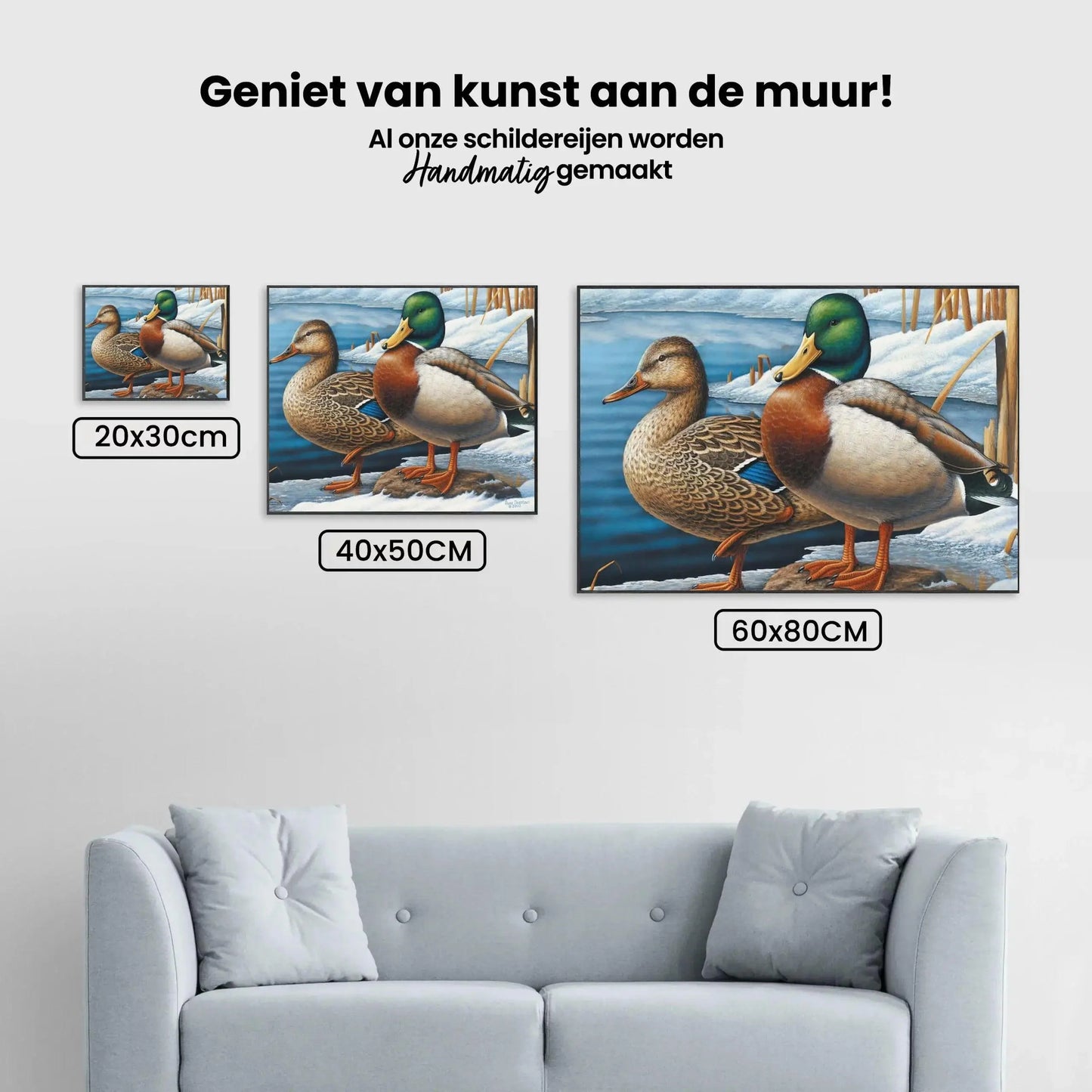 Diamond Painting - Zimowi goście