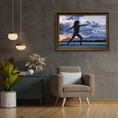 Diamond Painting - Joga na plaży - SEOS Shop ®