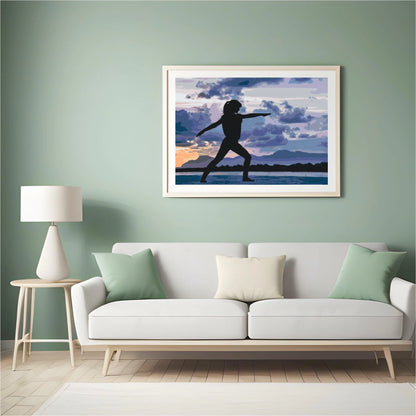 Diamond Painting - Joga na plaży - SEOS Shop ®