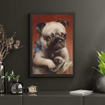 Diamond Painting - Młody Pug