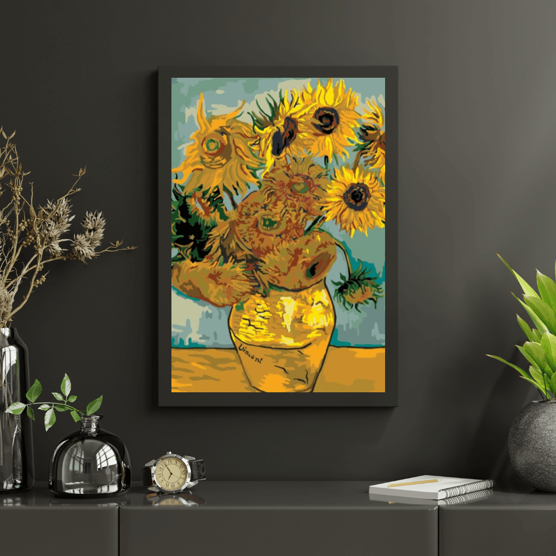 Diamond Painting - Słoneczniki Van Gogh - SEOS Shop ®