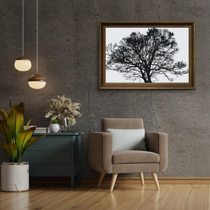 Diamond Painting - Czarny-biały drzewo - SEOS Shop ®