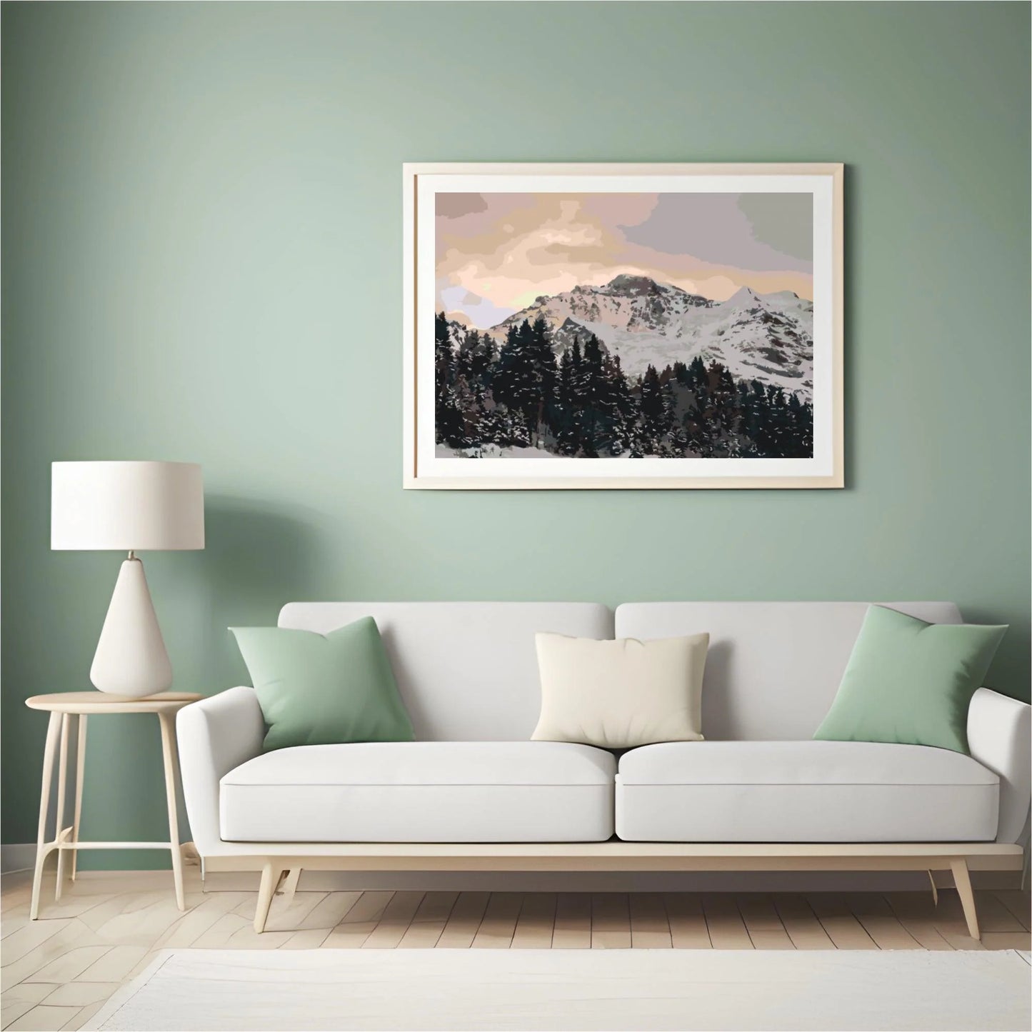 Diamond Painting - Szwajcarskie Alpy Jungfrau - SEOS Shop ®