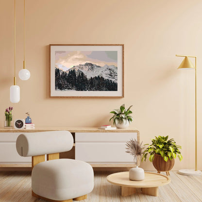 Diamond Painting - Szwajcarskie Alpy Jungfrau - SEOS Shop ®