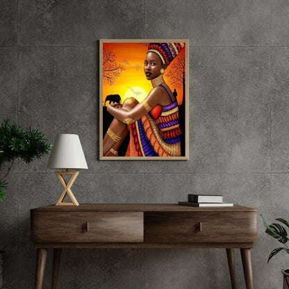 Diamond Painting Afrykańska Kobieta - SEOS Shop ®