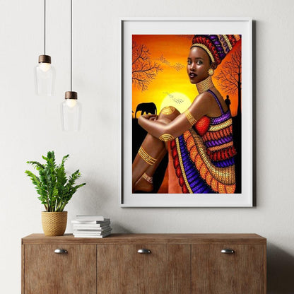 Diamond Painting Afrykańska Kobieta - SEOS Shop ®