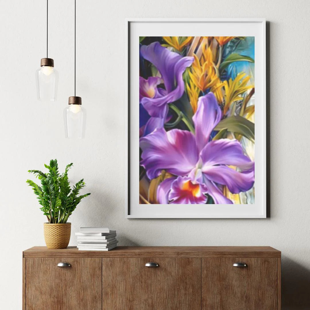 Diamond Painting Kwiaty Tablica - SEOS Shop ®