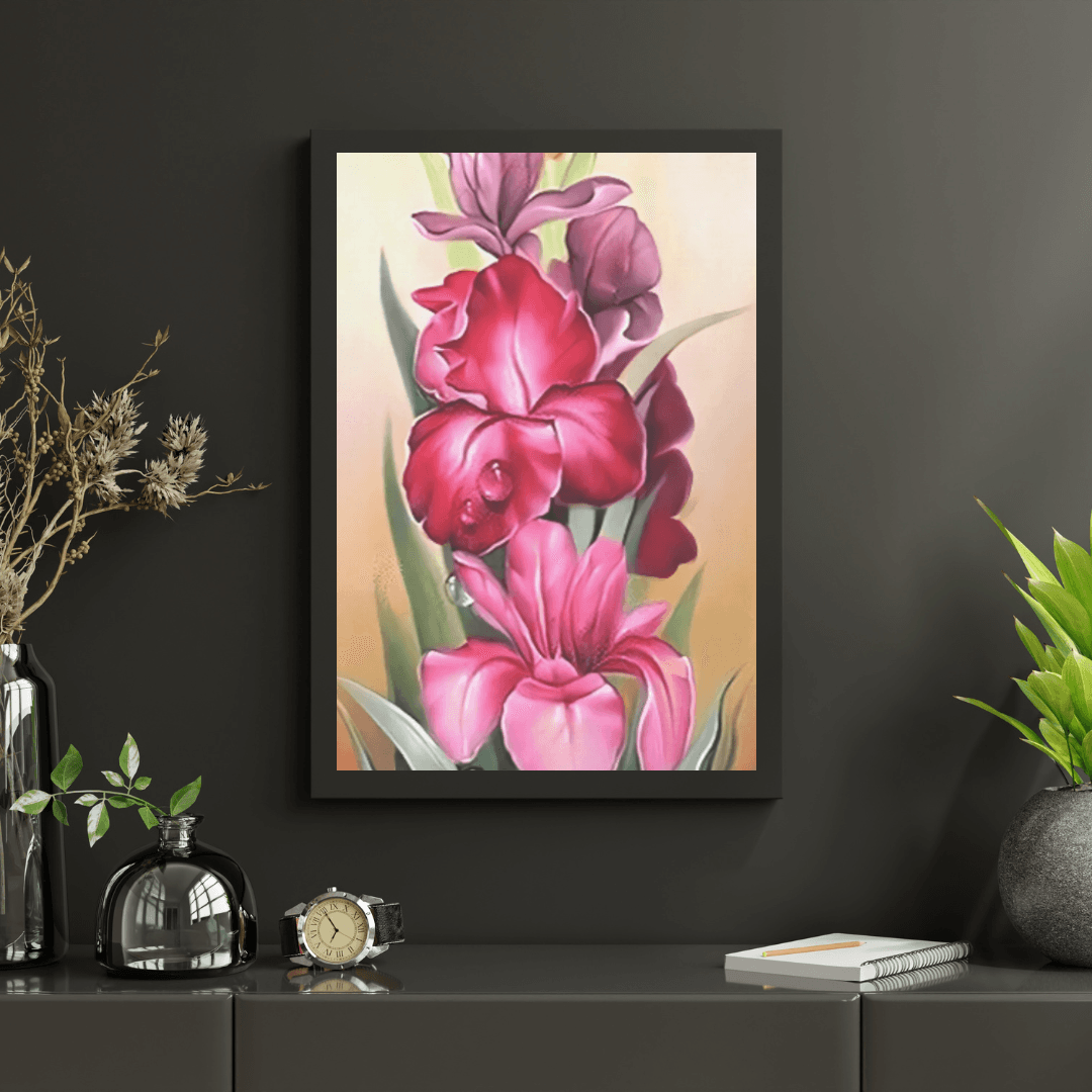 Diamond Painting Kwiaty Tablica - SEOS Shop ®