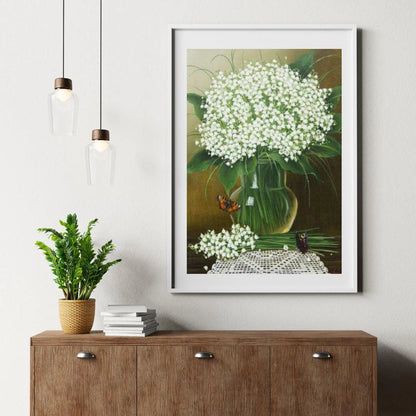 Diamond Painting Kwiaty i motyl - SEOS Shop ®