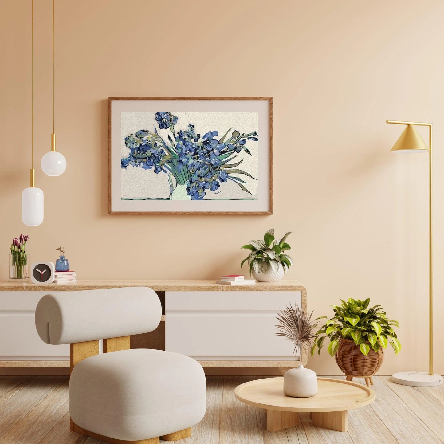 Diamond Painting Kwiaty w wazonie Van Gogh - SEOS Shop ®