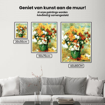 Diamond Painting Bukiet chryzantem - SEOS Shop ®