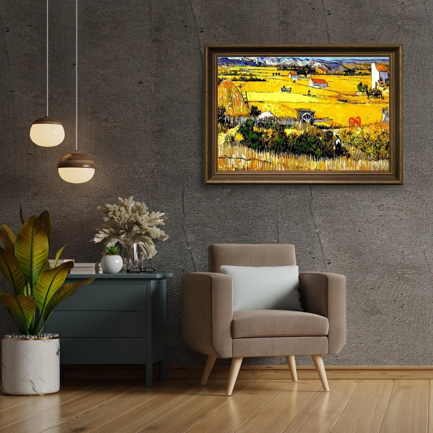 Diamond Painting Wiejska krajobraz Van Gogh - SEOS Shop ®