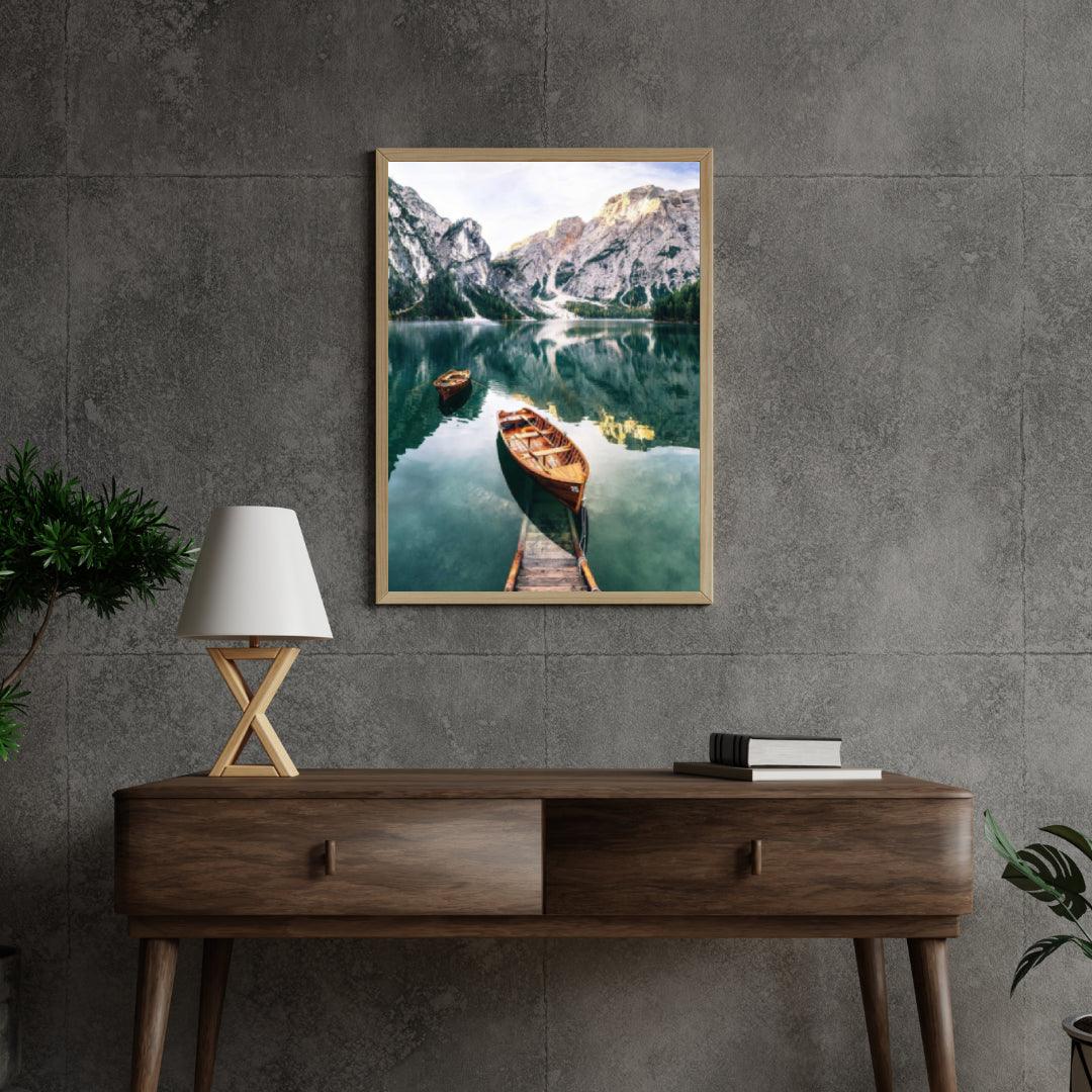 Diamond Painting Łódź nad jeziorem – SEOS Shop ®