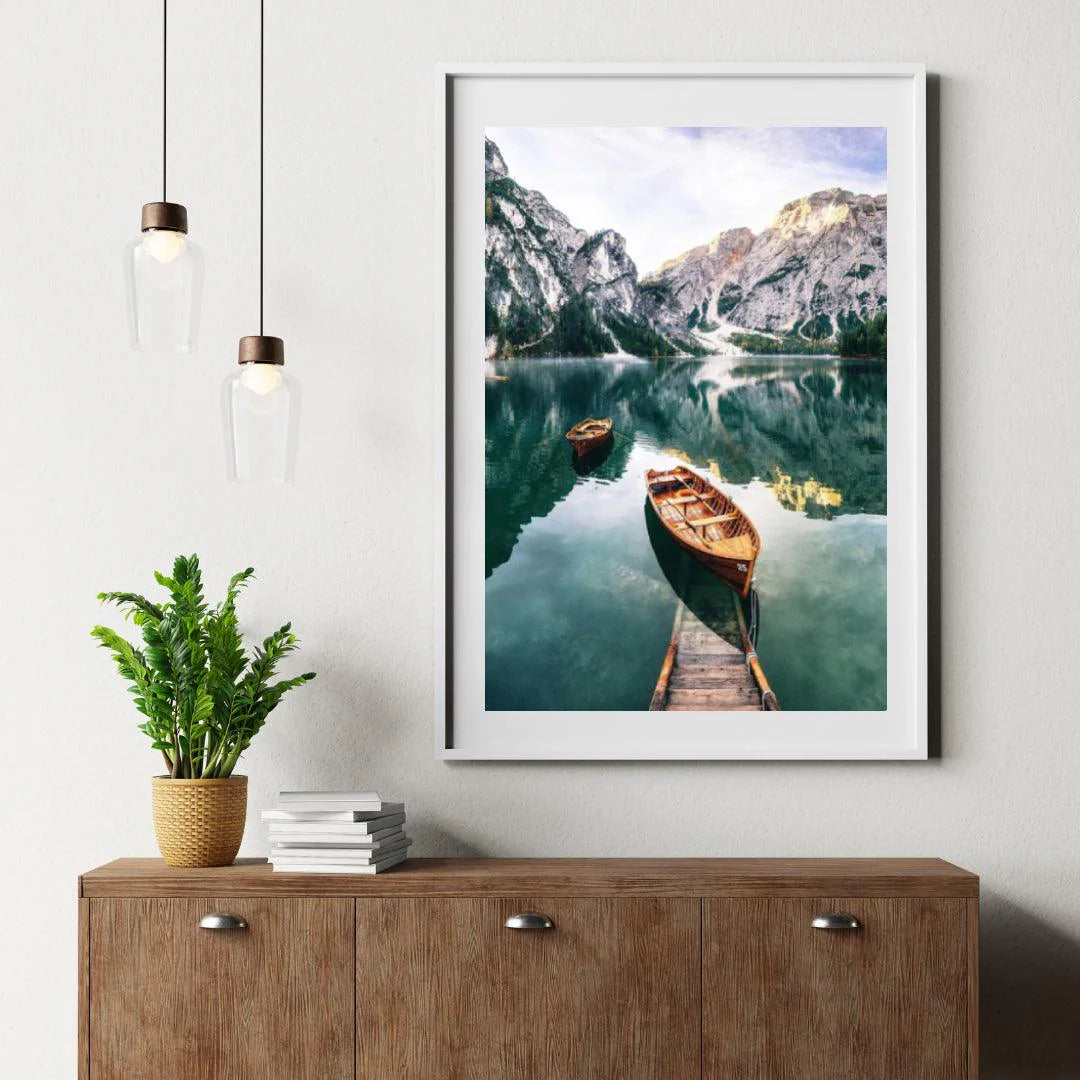 Diamond Painting Łódź nad jeziorem – SEOS Shop ®
