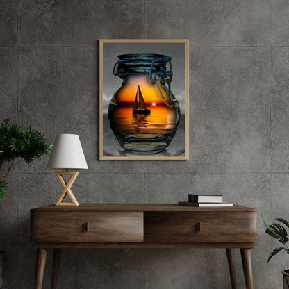 Diamond Painting Boot w lampie - SEOS Shop ®