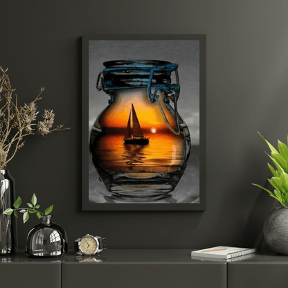 Diamond Painting Boot w lampie - SEOS Shop ®