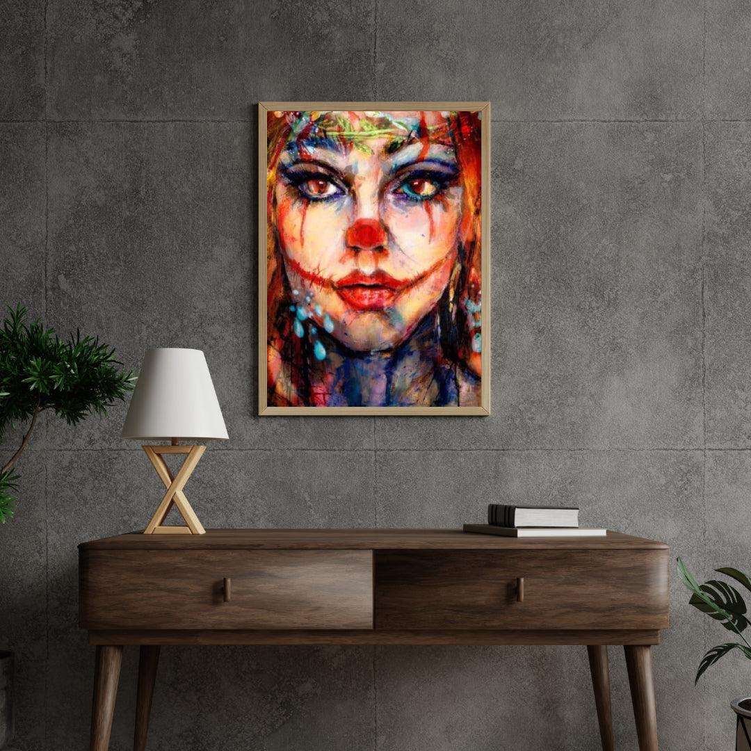 Diamond Painting Clown Dziewczynka - SEOS Shop ®