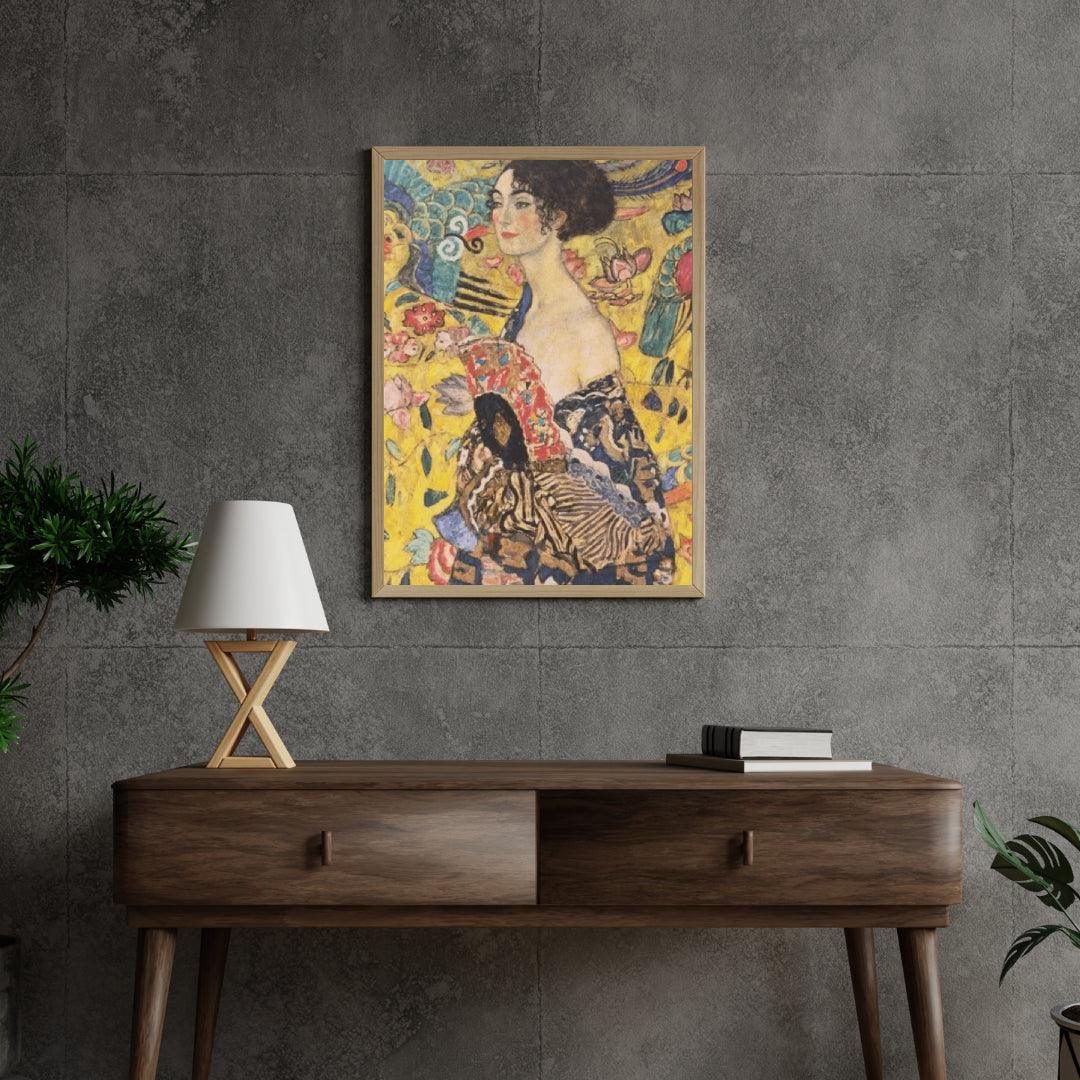 Diamond Painting Kobieta z wachlarzem - SEOS Shop ®