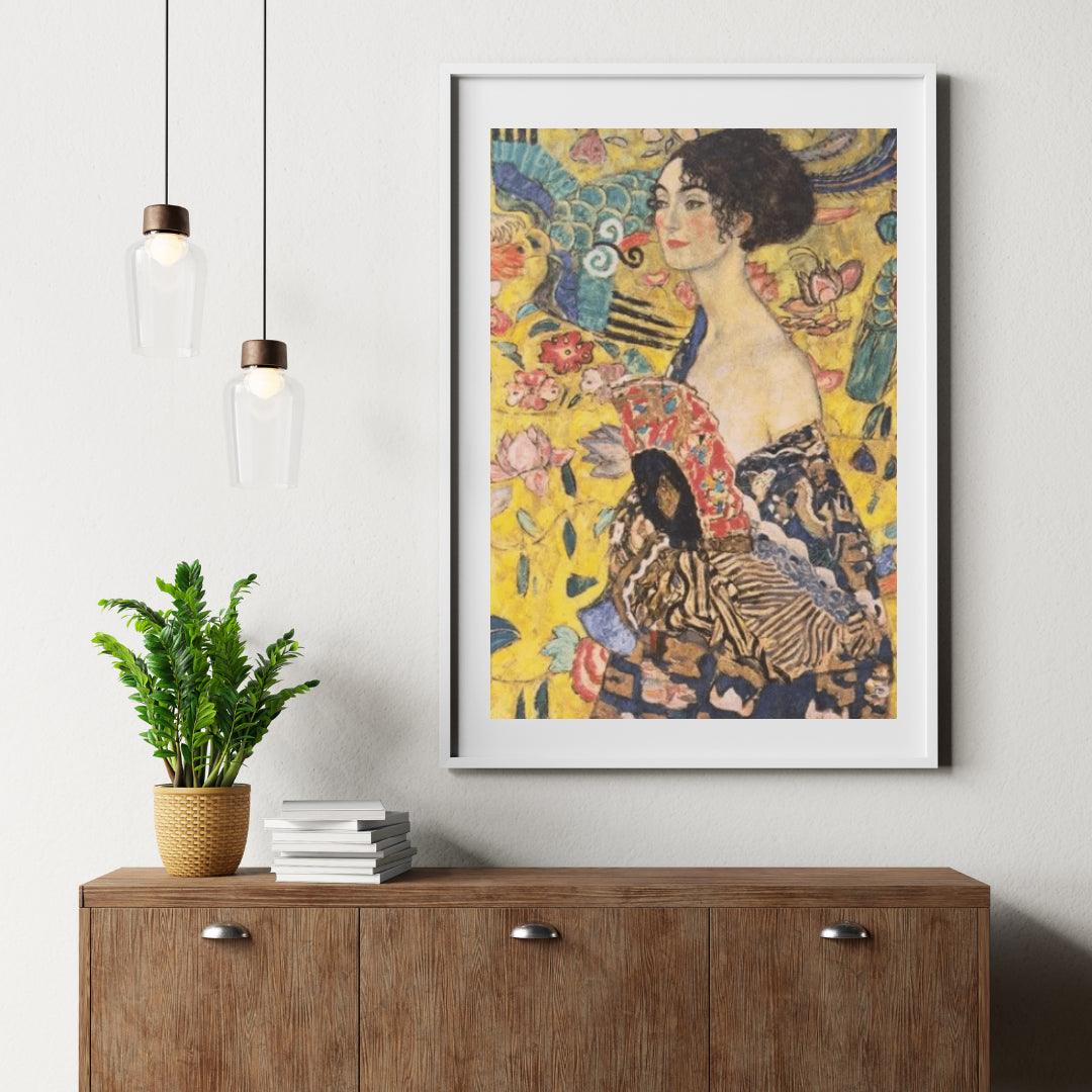 Diamond Painting Kobieta z wachlarzem - SEOS Shop ®