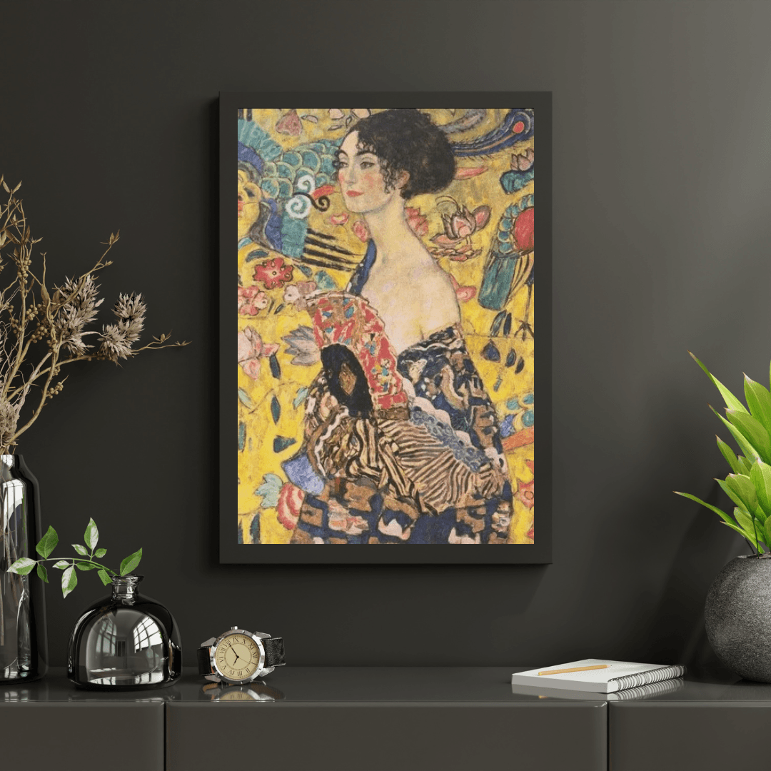 Diamond Painting Kobieta z wachlarzem - SEOS Shop ®