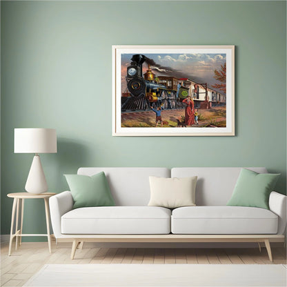 Diamond Painting Wesoły pociąg – SEOS Shop ®