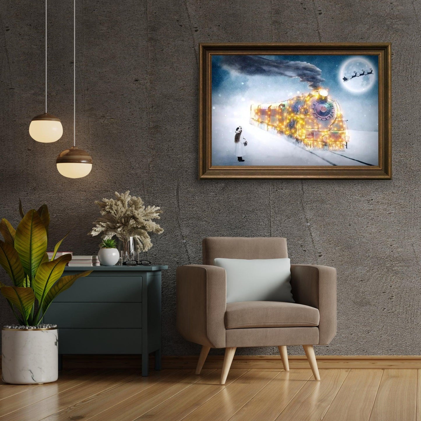 Diamond Painting Pociąg Świąteczny – SEOS Shop ®