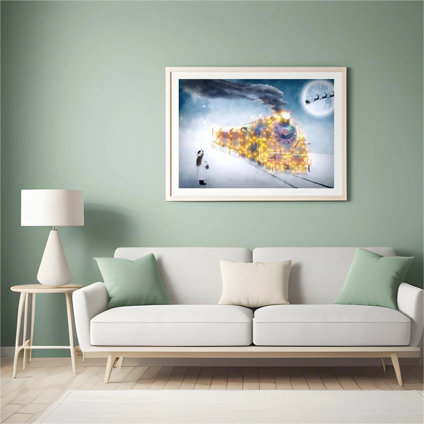 Diamond Painting Pociąg Świąteczny – SEOS Shop ®