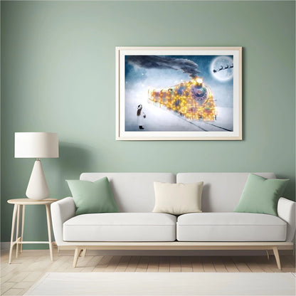 Diamond Painting Pociąg Świąteczny – SEOS Shop ®