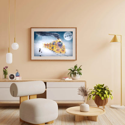 Diamond Painting Pociąg Świąteczny – SEOS Shop ®