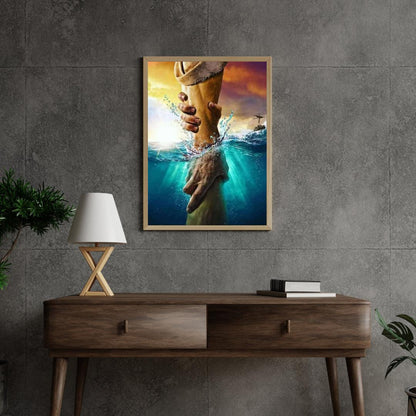 Diamond Painting Ręka Boga Jezus - SEOS Shop ®