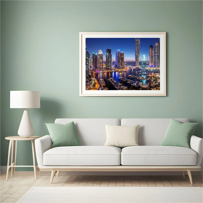 Diamond Painting Nowoczesne miasto - SEOS Shop ®