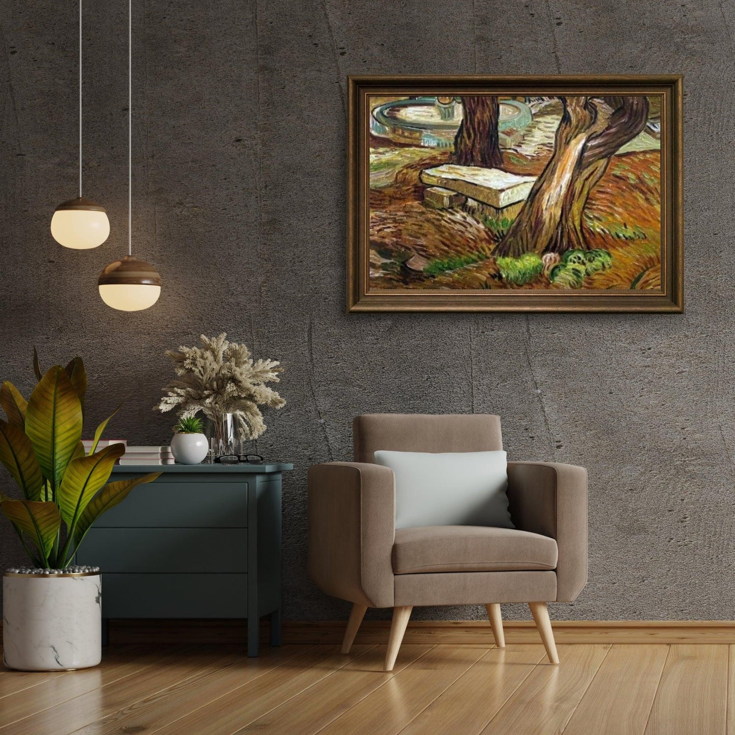 Diamond Painting Kamienna ławka w Saint - SEOS Shop ®