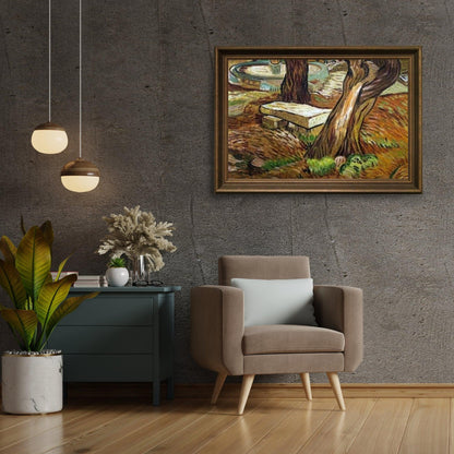 Diamond Painting Kamienna ławka w Saint - SEOS Shop ®