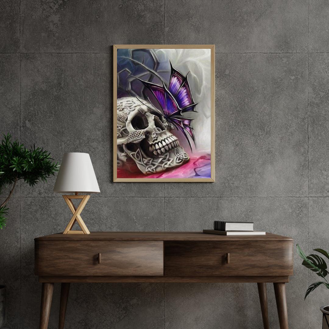 Diamond Painting Czaszka - Motyl - SEOS Shop ®