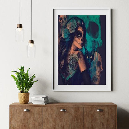 Diamond Painting Ciemna Dama Pełny - SEOS Shop®