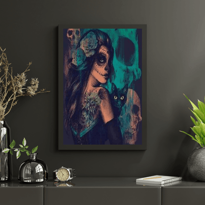 Diamond Painting Ciemna Dama Pełny - SEOS Shop®