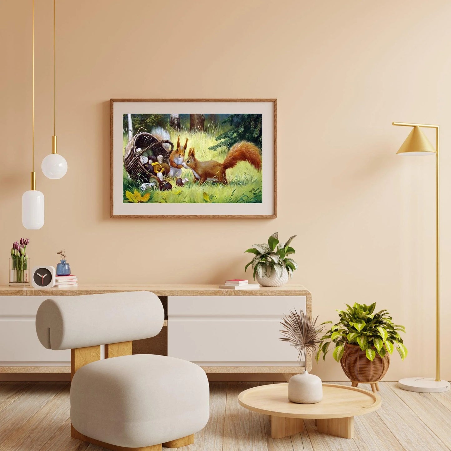 Diamond Painting Wiewiórka z Grzybkiem - SEOS Shop ®