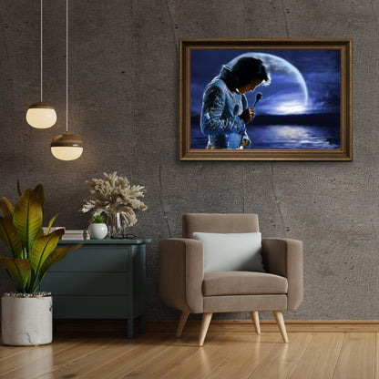 Diamond Painting Elvis Presley wieczorem - SEOS Shop ®