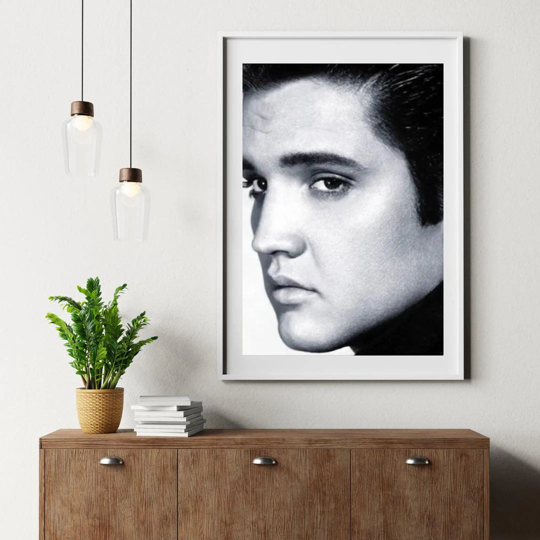 Diamond Painting Elvis Presley w czerni i bieli - SEOS Shop ®
