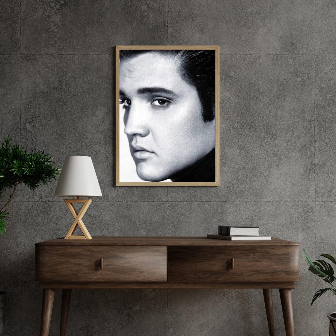 Diamond Painting Elvis Presley w czerni i bieli - SEOS Shop ®